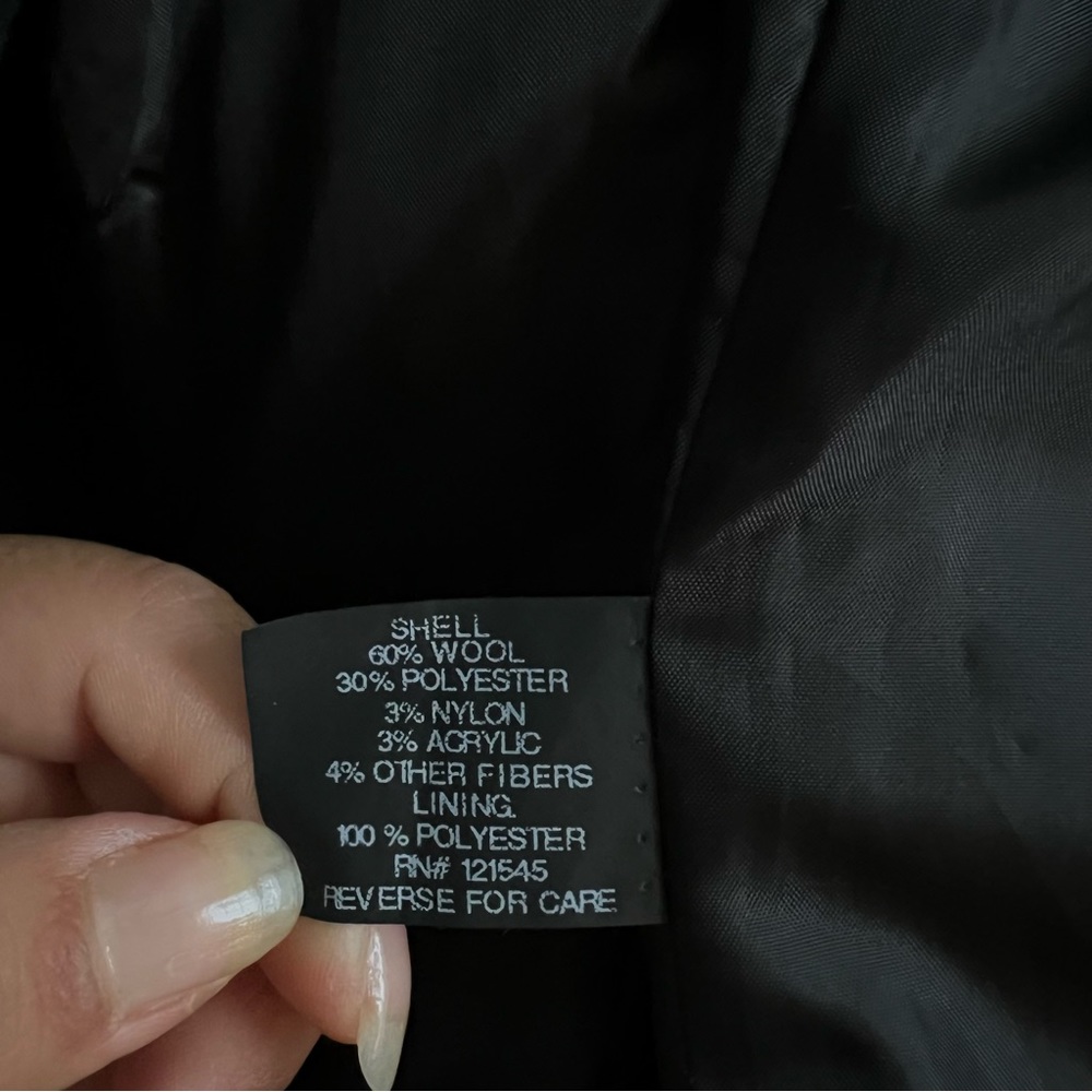 London Fog Wool Pea Coat View 4